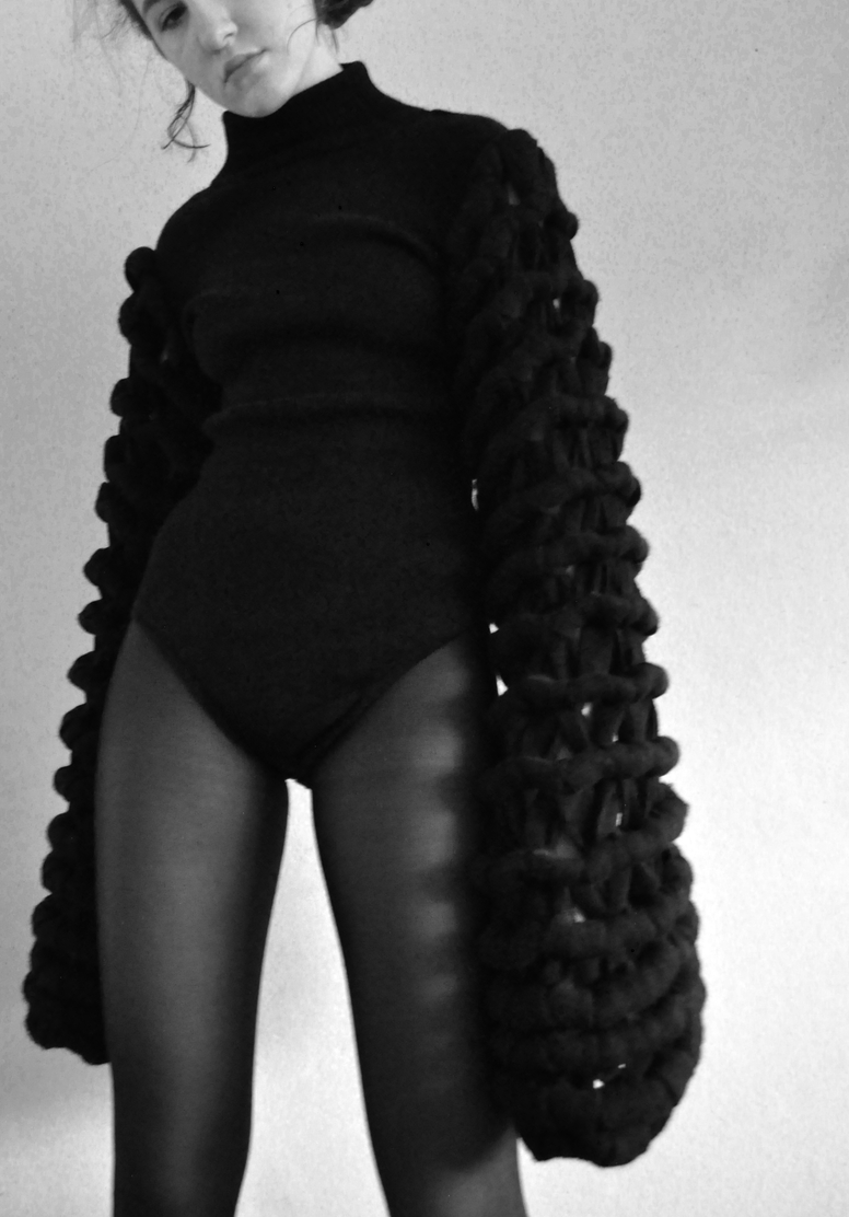 Body dzianinowe, detal