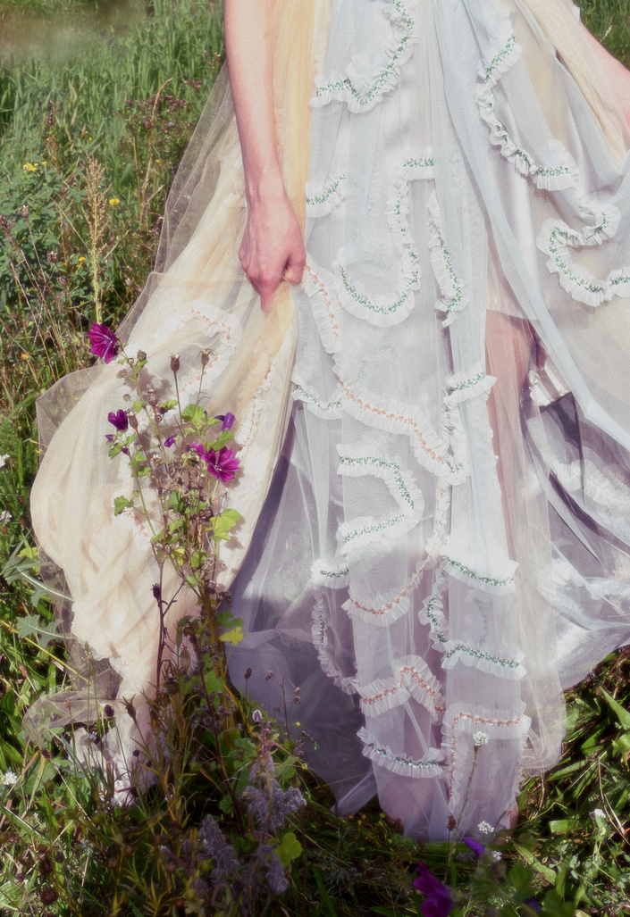 Fairycore dress, detal