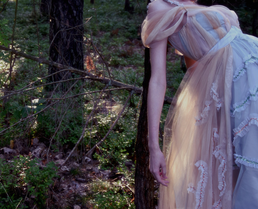 Fairycore dress, detal