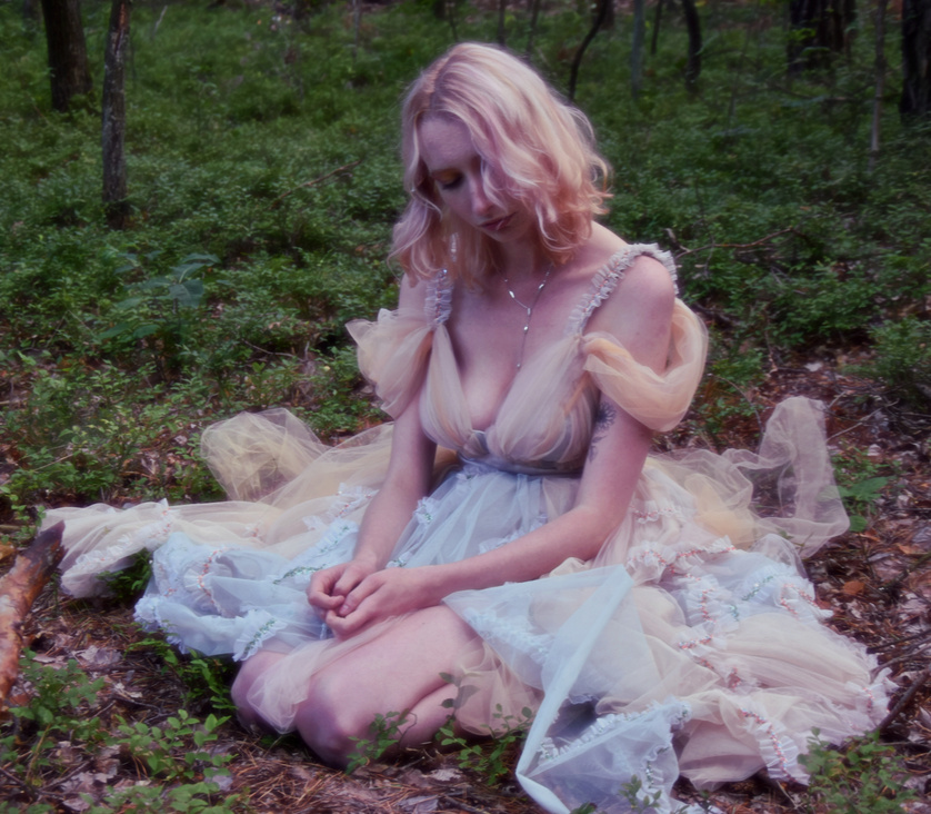 Fairycore dress, detal
